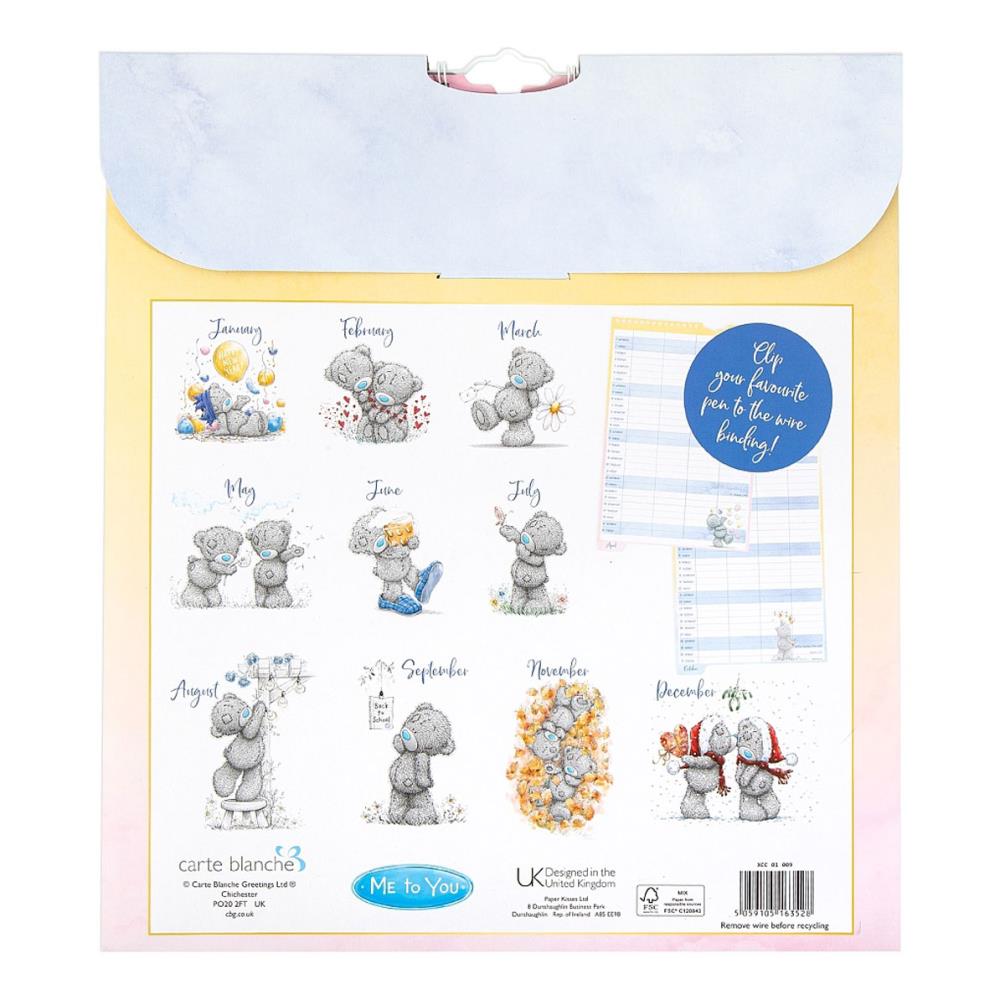 2023 Me To You Bear Classic Household Planner Extra Image 1